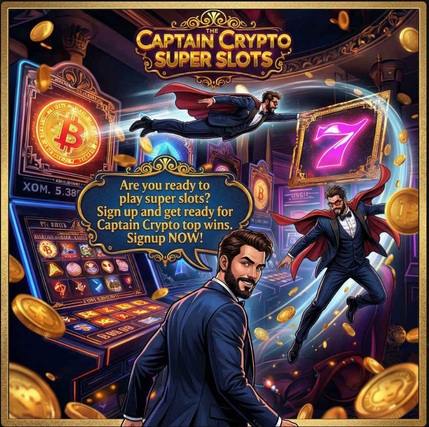 Captain Crypto Super Slots